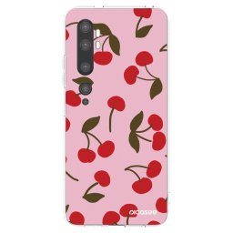 Átlátszó szilikon tok az alábbi mobiltelefonokra Xiaomi Mi Note 10 (Pro) - Cherry