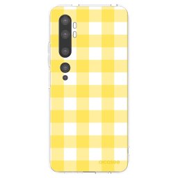 Átlátszó szilikon tok az alábbi mobiltelefonokra Xiaomi Mi Note 10 (Pro) - Gride lemon