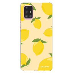 Átlátszó szilikon tok az alábbi mobiltelefonokra Samsung Galaxy A71 A715F - Limoncella