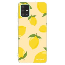 Átlátszó szilikon tok az alábbi mobiltelefonokra Samsung Galaxy A51 A515F - Limoncella