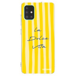 Átlátszó szilikon tok az alábbi mobiltelefonokra Samsung Galaxy A51 A515F - Ladolcevita