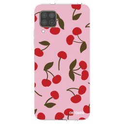 Átlátszó szilikon tok az alábbi mobiltelefonokra Huawei P40 Lite - Cherry