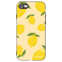 Fekete szilikon tok az alábbi mobiltelefonokra Apple iPhone SE 2020 - Limoncella