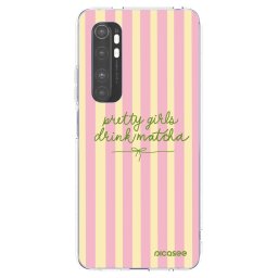 Átlátszó szilikon tok az alábbi mobiltelefonokra Xiaomi Mi Note 10 Lite - Pretty matcha