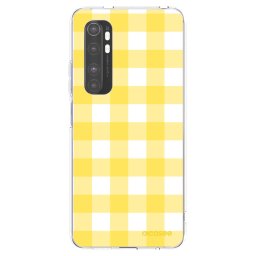 Átlátszó szilikon tok az alábbi mobiltelefonokra Xiaomi Mi Note 10 Lite - Gride lemon