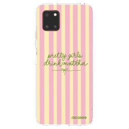 Átlátszó szilikon tok az alábbi mobiltelefonokra Samsung Galaxy Note 10 Lite N770F - Pretty matcha