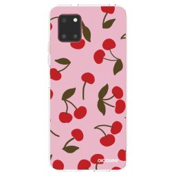 Átlátszó szilikon tok az alábbi mobiltelefonokra Samsung Galaxy Note 10 Lite N770F - Cherry