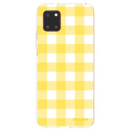 Átlátszó szilikon tok az alábbi mobiltelefonokra Samsung Galaxy Note 10 Lite N770F - Gride lemon