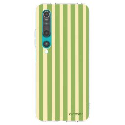 Átlátszó szilikon tok az alábbi mobiltelefonokra Xiaomi Mi 10 - Lines Matcha