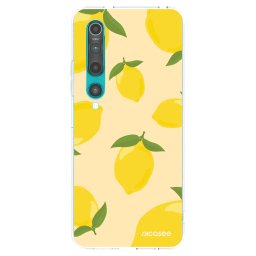 Átlátszó szilikon tok az alábbi mobiltelefonokra Xiaomi Mi 10 - Limoncella