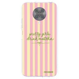 Átlátszó szilikon tok az alábbi mobiltelefonokra Xiaomi Poco F2 Pro - Pretty matcha