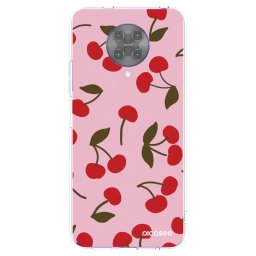 Átlátszó szilikon tok az alábbi mobiltelefonokra Xiaomi Poco F2 Pro - Cherry