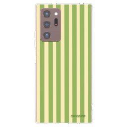 Átlátszó szilikon tok az alábbi mobiltelefonokra Samsung Galaxy Note 20 Ultra - Lines Matcha