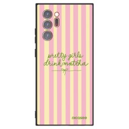 Fekete szilikon tok az alábbi mobiltelefonokra Samsung Galaxy Note 20 Ultra - Pretty matcha