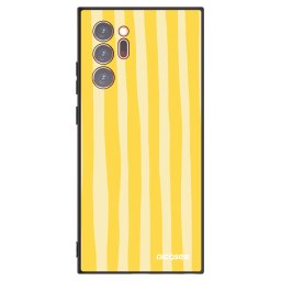 Fekete szilikon tok az alábbi mobiltelefonokra Samsung Galaxy Note 20 Ultra - Lines lemon