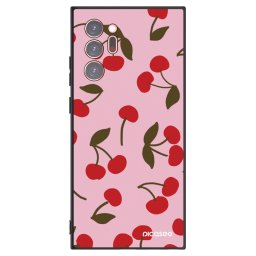 Fekete szilikon tok az alábbi mobiltelefonokra Samsung Galaxy Note 20 Ultra - Cherry