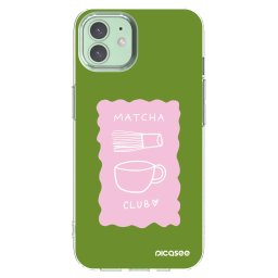 Átlátszó szilikon tok az alábbi mobiltelefonokra Apple iPhone 12 - Matcha club