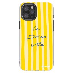 Átlátszó szilikon tok az alábbi mobiltelefonokra Apple iPhone 12 Pro Max - Ladolcevita