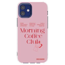 Átlátszó szilikon tok az alábbi mobiltelefonokra Apple iPhone 12 mini - Morning