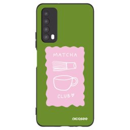 Fekete szilikon tok az alábbi mobiltelefonokra Huawei P Smart 2021 - Matcha club