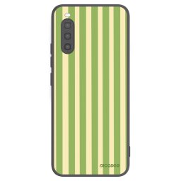 Fekete szilikon tok az alábbi mobiltelefonokra Sony Xperia 10 II - Lines Matcha
