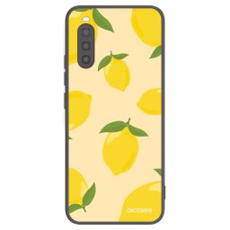 Fekete szilikon tok az alábbi mobiltelefonokra Sony Xperia 10 II - Limoncella