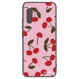 Fekete szilikon tok az alábbi mobiltelefonokra Sony Xperia 10 II - Cherry