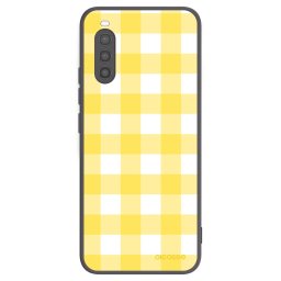 Fekete szilikon tok az alábbi mobiltelefonokra Sony Xperia 10 II - Gride lemon