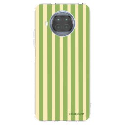 Átlátszó szilikon tok az alábbi mobiltelefonokra Xiaomi Mi 10T Lite - Lines Matcha