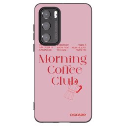 Fekete szilikon tok az alábbi mobiltelefonokra Huawei P40 - Morning