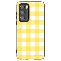 Fekete szilikon tok az alábbi mobiltelefonokra Huawei P40 - Gride lemon