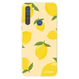 Átlátszó szilikon tok az alábbi mobiltelefonokra Motorola Moto G8 - Limoncella