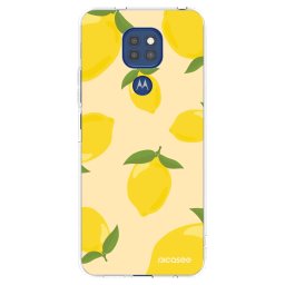 Átlátszó szilikon tok az alábbi mobiltelefonokra Motorola Moto G9 Play - Limoncella