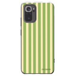 Átlátszó szilikon tok az alábbi mobiltelefonokra Xiaomi Redmi Note 10 - Lines Matcha