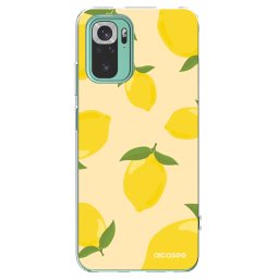 Átlátszó szilikon tok az alábbi mobiltelefonokra Xiaomi Redmi Note 10 Pro - Limoncella