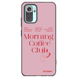 Fekete szilikon tok az alábbi mobiltelefonokra Xiaomi Redmi Note 10 Pro - Morning