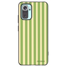 Fekete szilikon tok az alábbi mobiltelefonokra Xiaomi Redmi Note 10 Pro - Lines Matcha