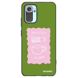 Fekete szilikon tok az alábbi mobiltelefonokra Xiaomi Redmi Note 10 Pro - Matcha club