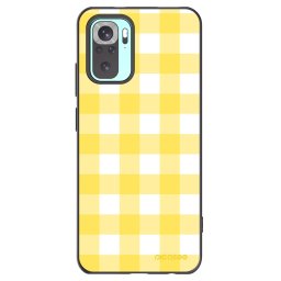 Fekete szilikon tok az alábbi mobiltelefonokra Xiaomi Redmi Note 10 Pro - Gride lemon