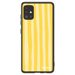 ULTIMATE CASE Samsung Galaxy A51 A515F - készülékre - Lines lemon