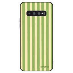 ULTIMATE CASE Samsung Galaxy S10 G973 - készülékre - Lines Matcha