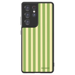 ULTIMATE CASE Samsung Galaxy S21 Ultra 5G G998B - készülékre - Lines Matcha