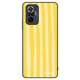ULTIMATE CASE Xiaomi Redmi Note 10 Pro - készülékre - Lines lemon