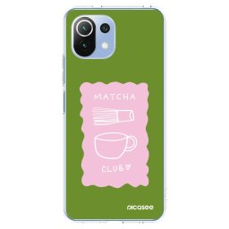 Átlátszó szilikon tok az alábbi mobiltelefonokra Xiaomi Mi 11 Lite - Matcha club