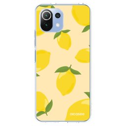 Átlátszó szilikon tok az alábbi mobiltelefonokra Xiaomi Mi 11 Lite - Limoncella