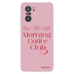 Átlátszó szilikon tok az alábbi mobiltelefonokra Xiaomi Poco F3 - Morning