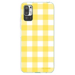 Átlátszó szilikon tok az alábbi mobiltelefonokra Xiaomi Redmi Note 10 5G - Gride lemon