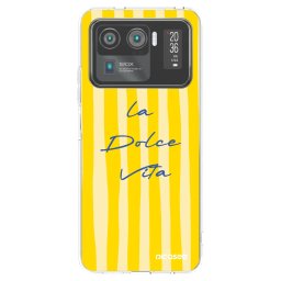 Átlátszó szilikon tok az alábbi mobiltelefonokra Xiaomi Mi 11 Ultra - Ladolcevita