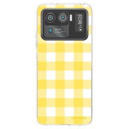 Átlátszó szilikon tok az alábbi mobiltelefonokra Xiaomi Mi 11 Ultra - Gride lemon