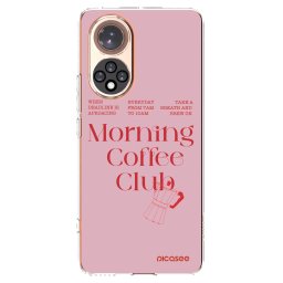 Átlátszó szilikon tok az alábbi mobiltelefonokra Huawei Nova 9 - Morning